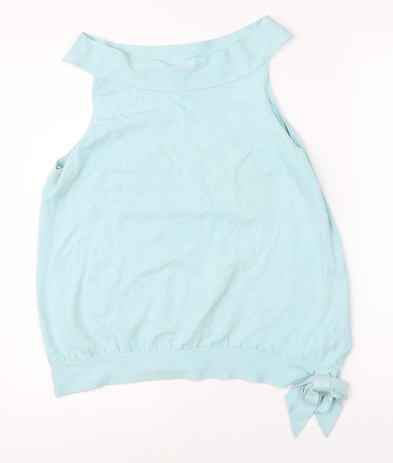 Spirit Womens Blue   Basic Blouse Size 16