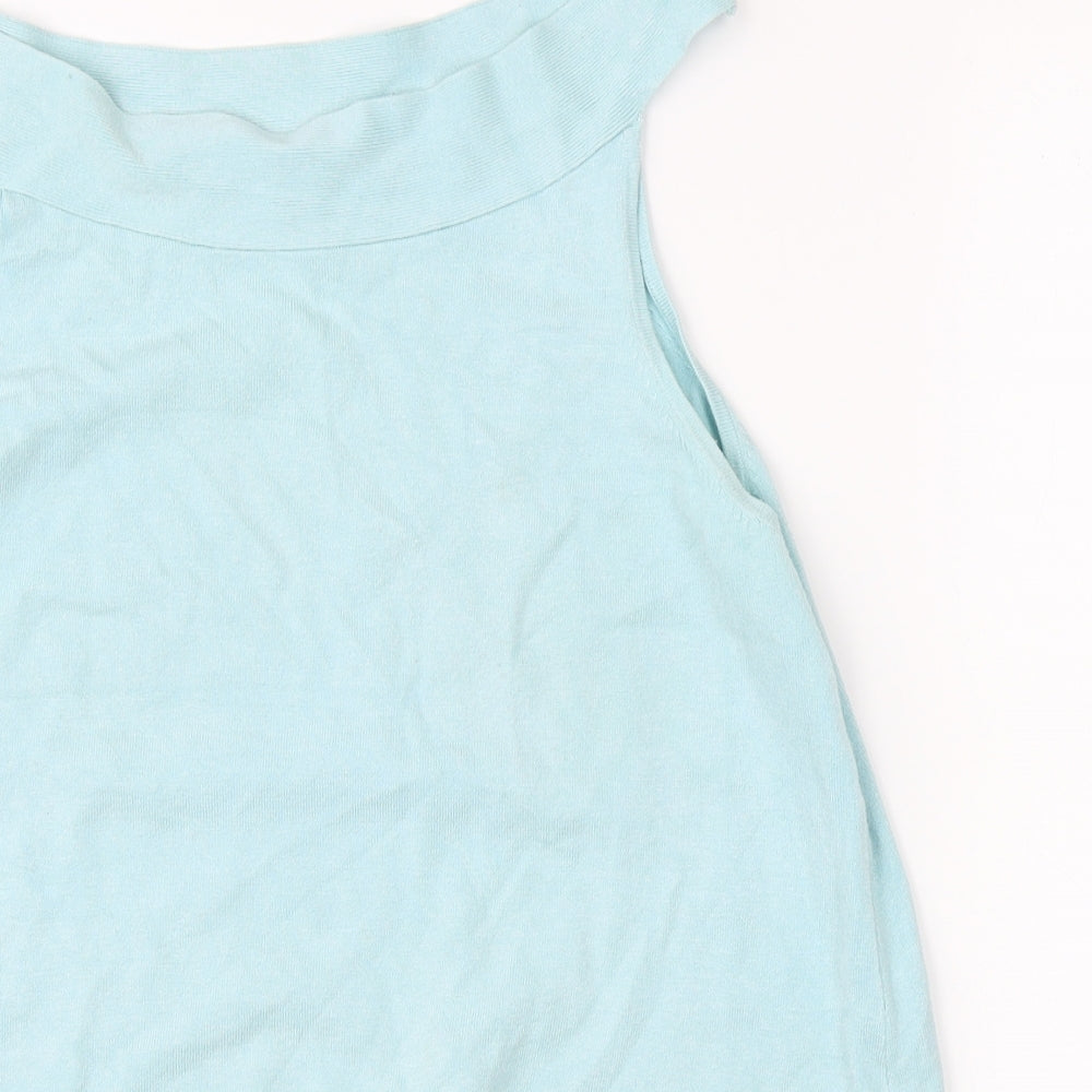 Spirit Womens Blue   Basic Blouse Size 16