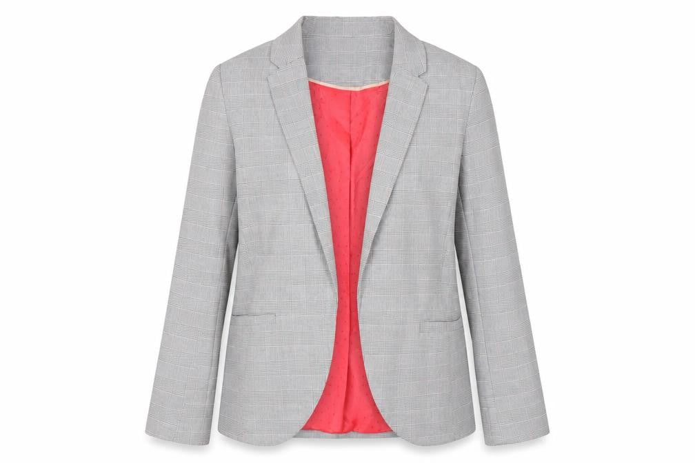 Dorothy Perkins Womens Grey   Jacket Blazer Size 10