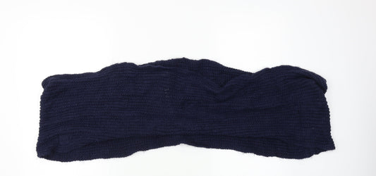 Preworn Womens Blue    Scarf