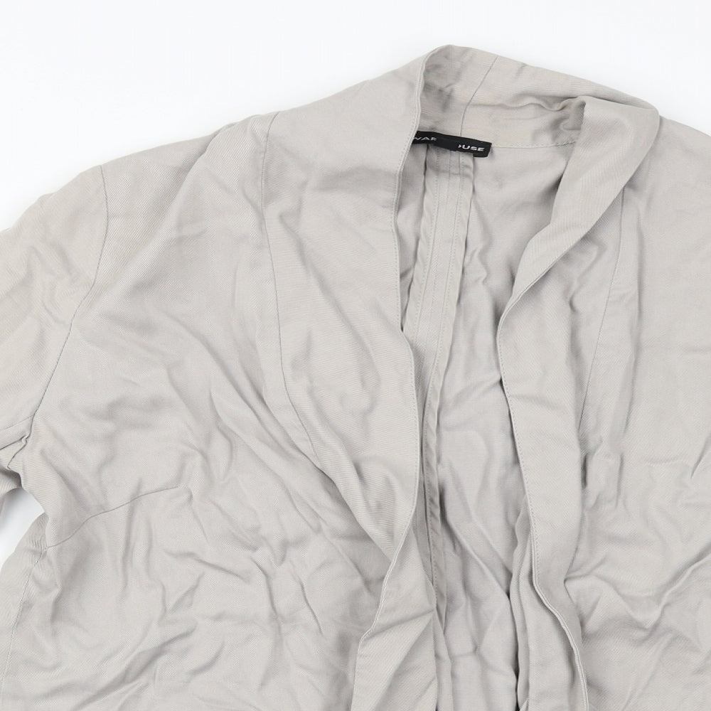Warehouse Womens Beige   Jacket  Size 16