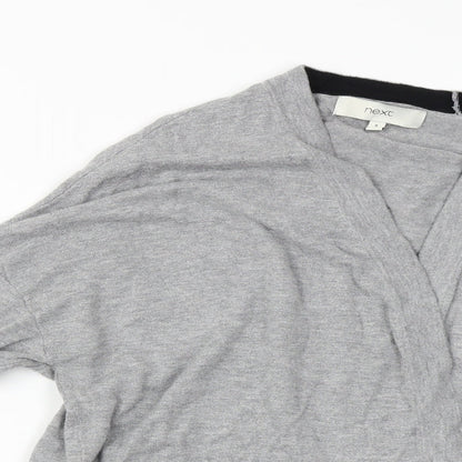 Next Womens Grey   Cardigan Jumper Size 8