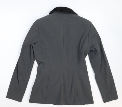 Moda Mania Womens Grey   Jacket Blazer Size S