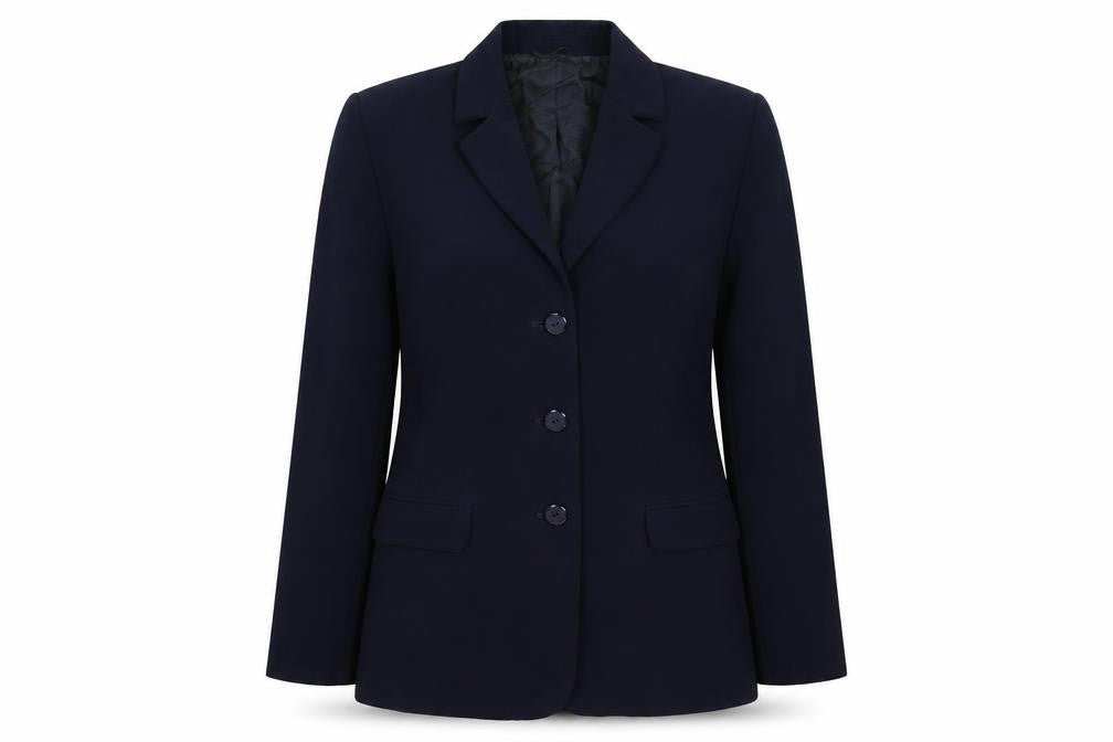Bianca Womens Blue   Jacket Suit Jacket Size 14