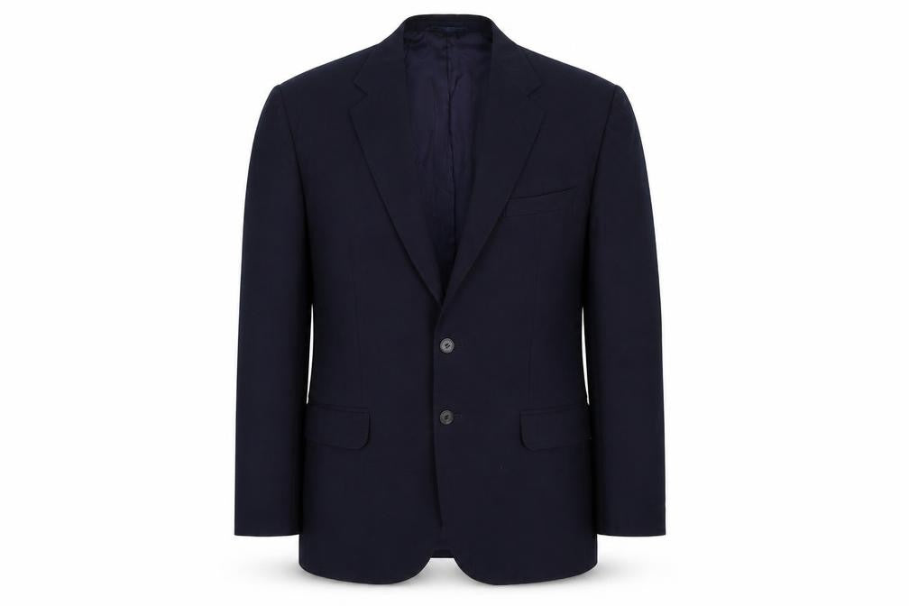 St Michael Mens Blue   Jacket Suit Jacket Size 40