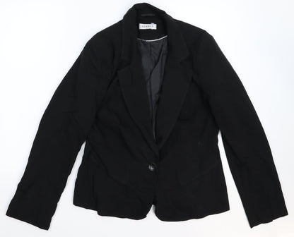 Preloved George Womens Black   Jacket Suit Jacket Size 12 - Front