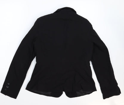 Preloved George Womens Black   Jacket Suit Jacket Size 12 - Back