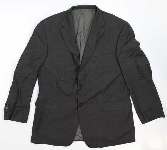 Marks and Spencer Mens Grey   Jacket Suit Jacket Size 42