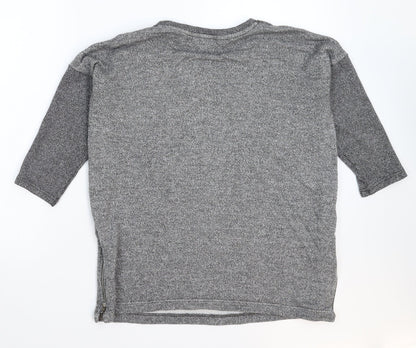 Next Womens Grey   Pullover Jumper Size 12