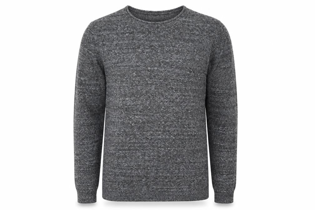 Topman Mens Grey  Knit Pullover Jumper Size M