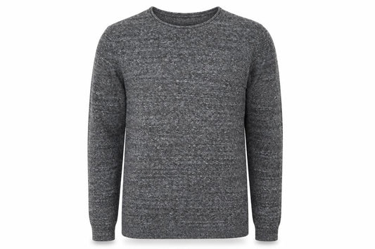 Topman Mens Grey  Knit Pullover Jumper Size M