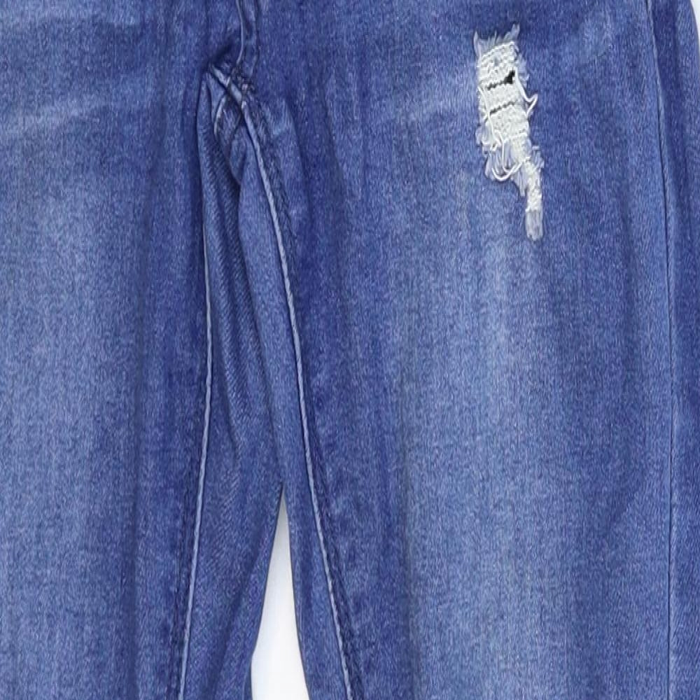 WAX JEAN Womens Blue  Denim Jegging Jeans Size 28 in L25 in