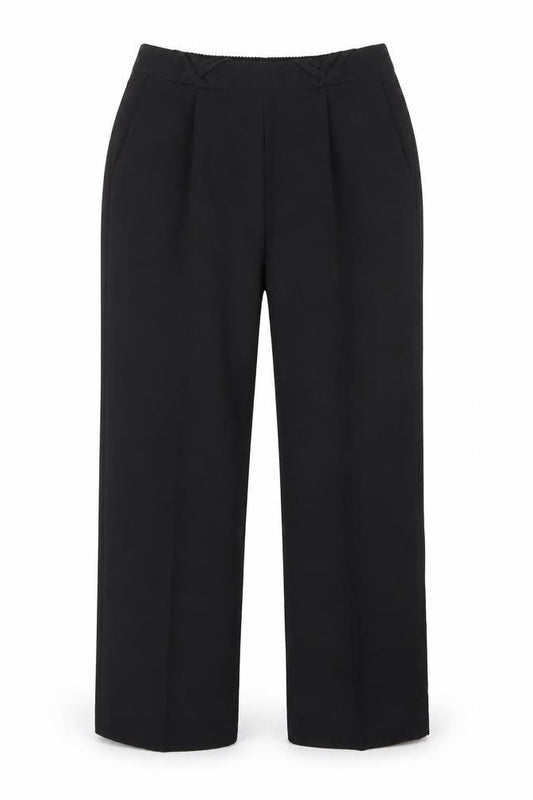 Bonmarché Womens Black Trousers Size 10 L24 in