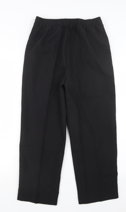 Bonmarché Womens Black Trousers Size 10 L24 in