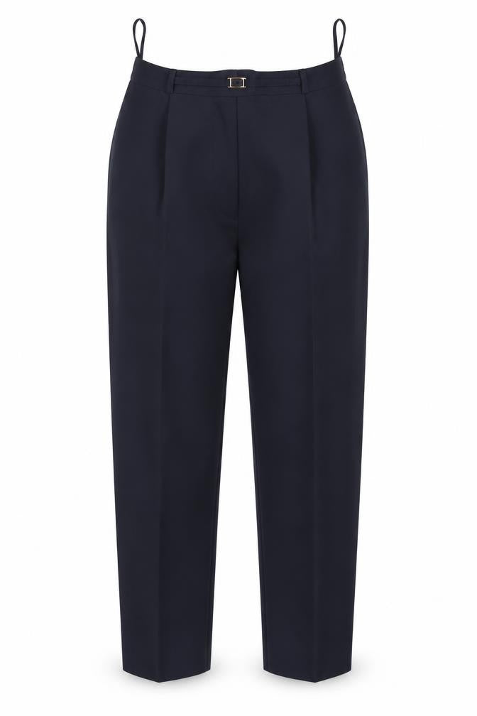 Bonmarché Womens Blue Trousers Size 10 L24.5 in