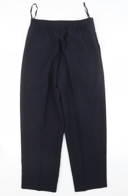 Bonmarché Womens Blue Trousers Size 10 L24.5 in