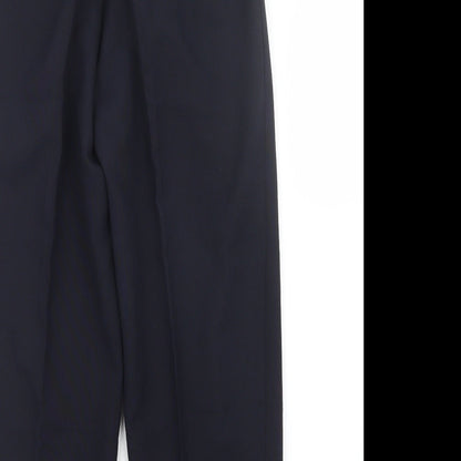 Bonmarché Womens Blue Trousers Size 10 L24.5 in