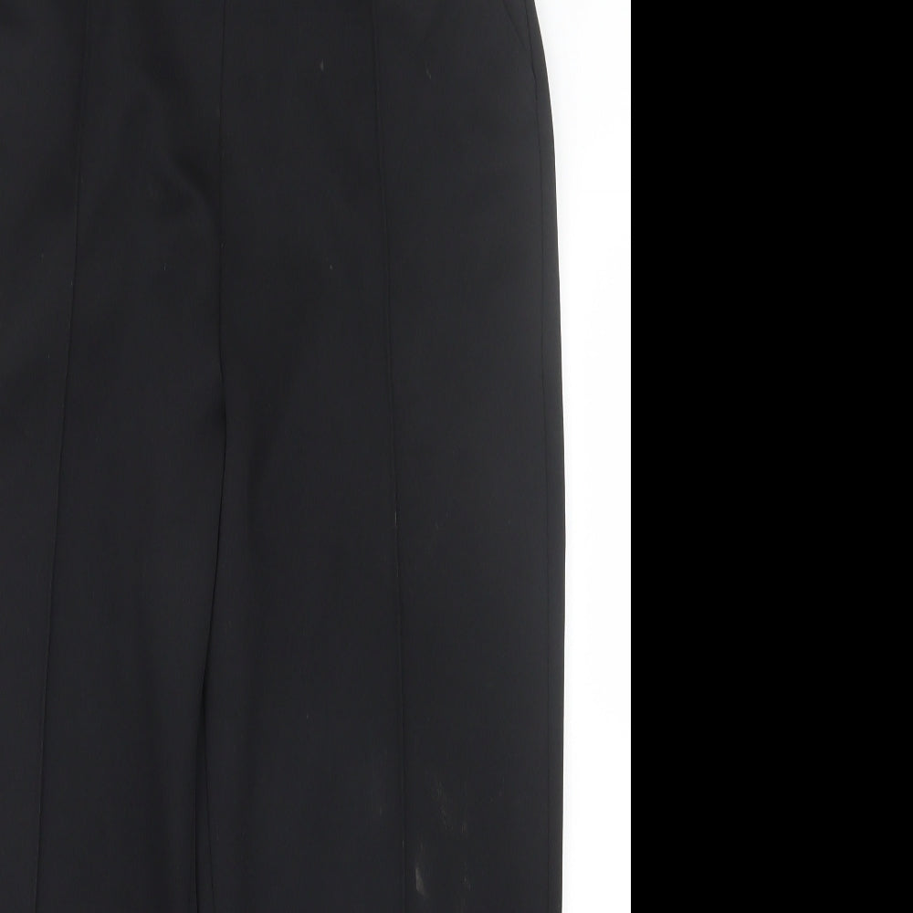 BM Womens Black   Trousers  Size 12 L24.5 in
