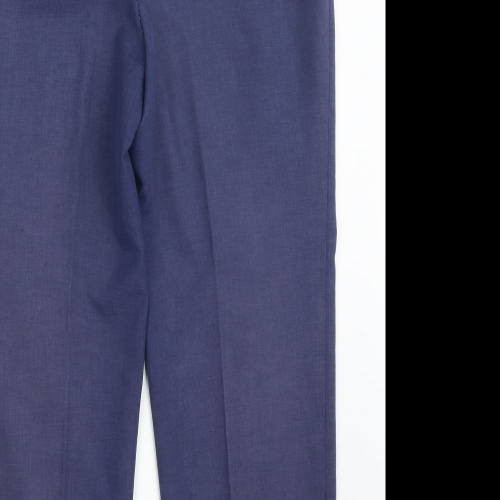 Preworn Womens Blue   Trousers  Size 34 in L25 in