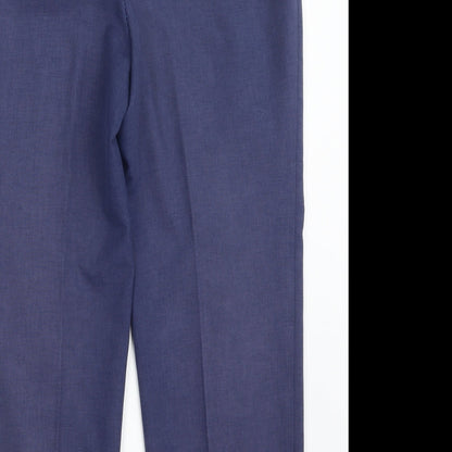 Preworn Womens Blue   Trousers  Size 34 in L25 in