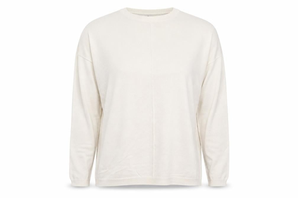 Marks & Spencer Womens White   Pullover Jumper Size L