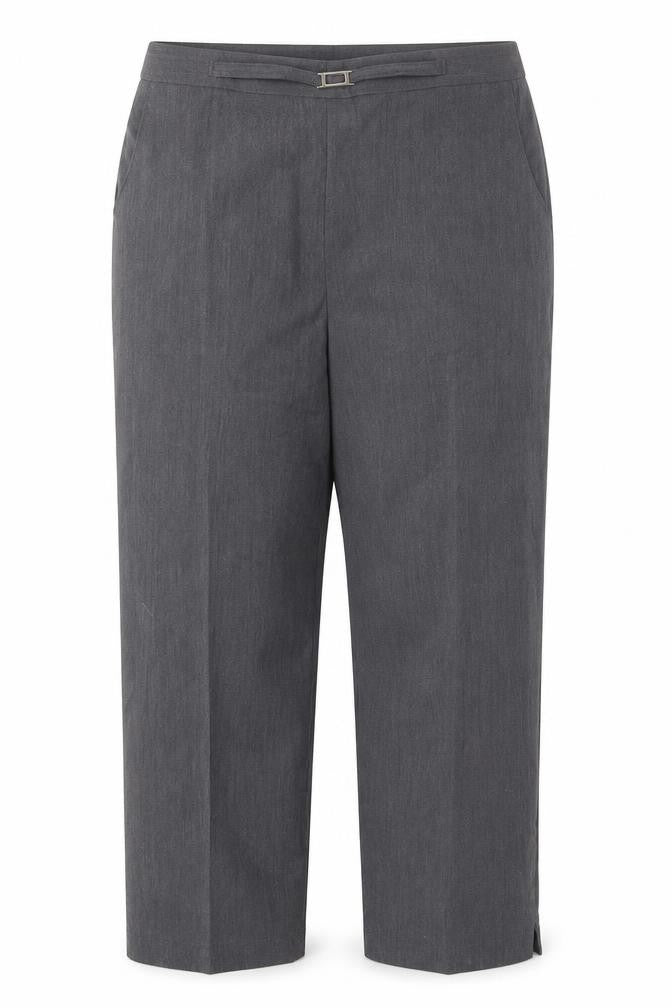 Preworn Womens Grey   Trousers  Size 16 L25 in