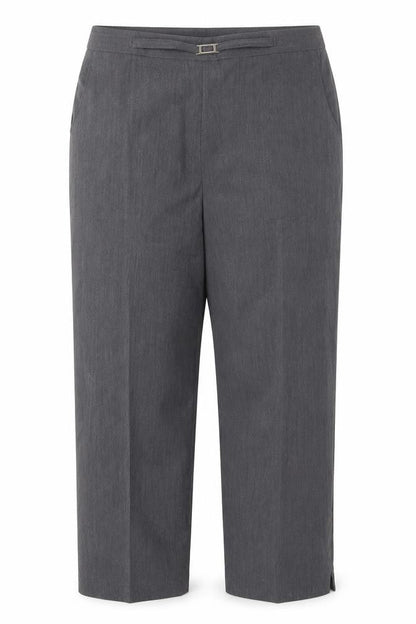 Preworn Womens Grey   Trousers  Size 16 L25 in