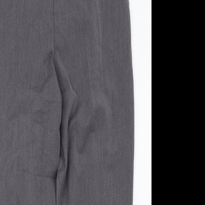 Preworn Womens Grey   Trousers  Size 16 L25 in