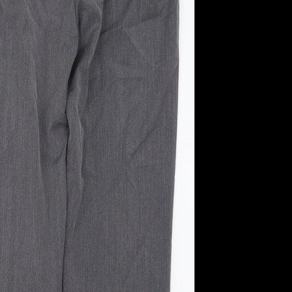 Preworn Womens Grey   Trousers  Size 16 L25 in