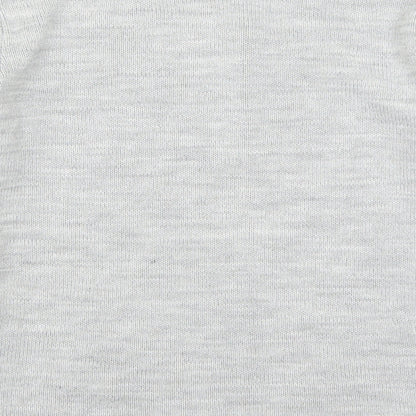 Mia Moda Womens Grey   Pullover Jumper Size S