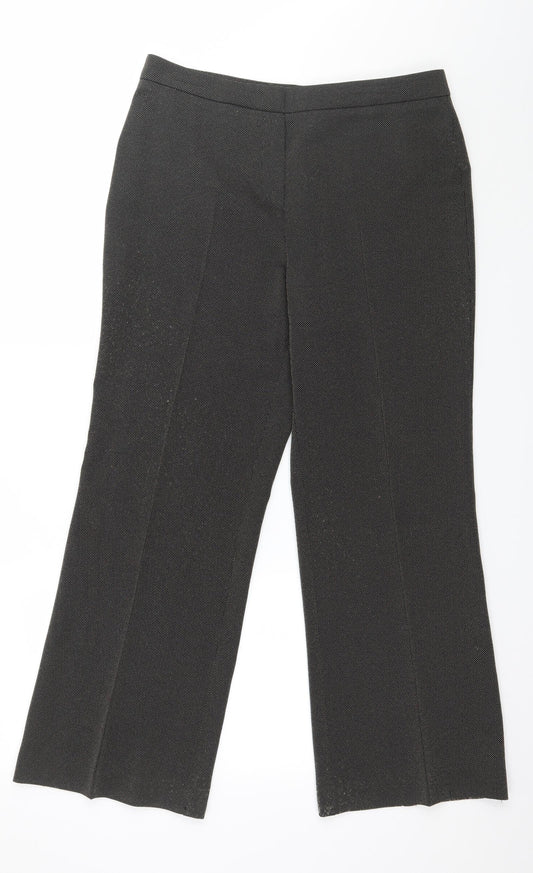 Marks and Spencer Womens Brown   Trousers  Size 14