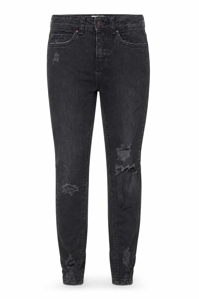 New Look Womens Grey  Denim Skinny Jeans Size 6 L24 in