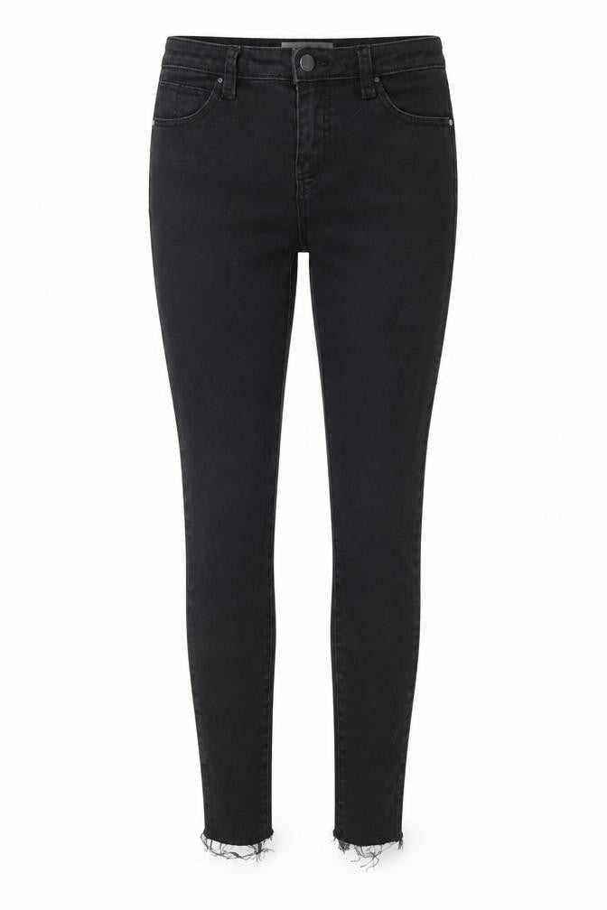Denim & Co. Womens Black  Denim Skinny Jeans Size 8 L29 in