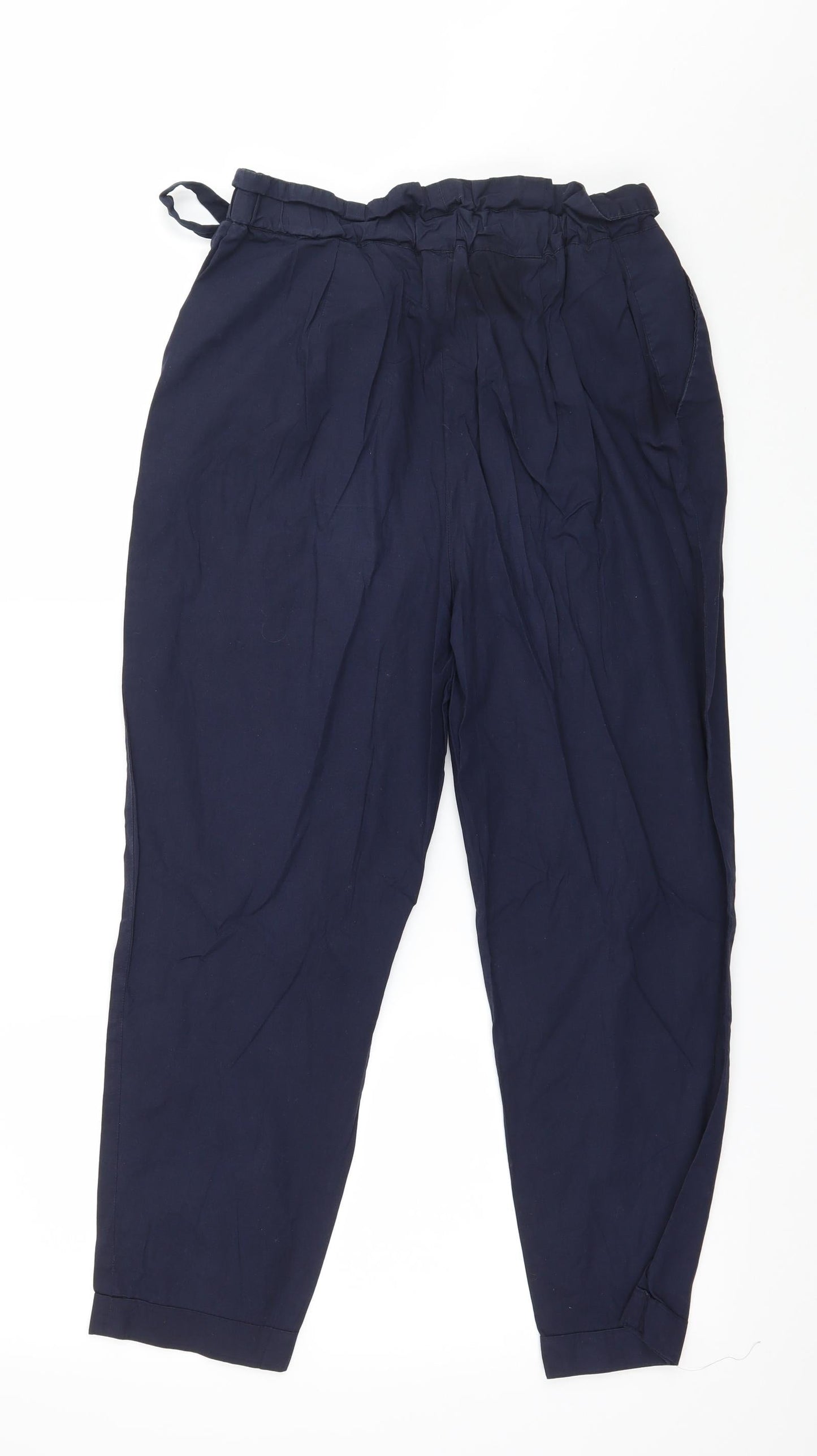 Zara Womens Blue   Trousers  Size S L24 in