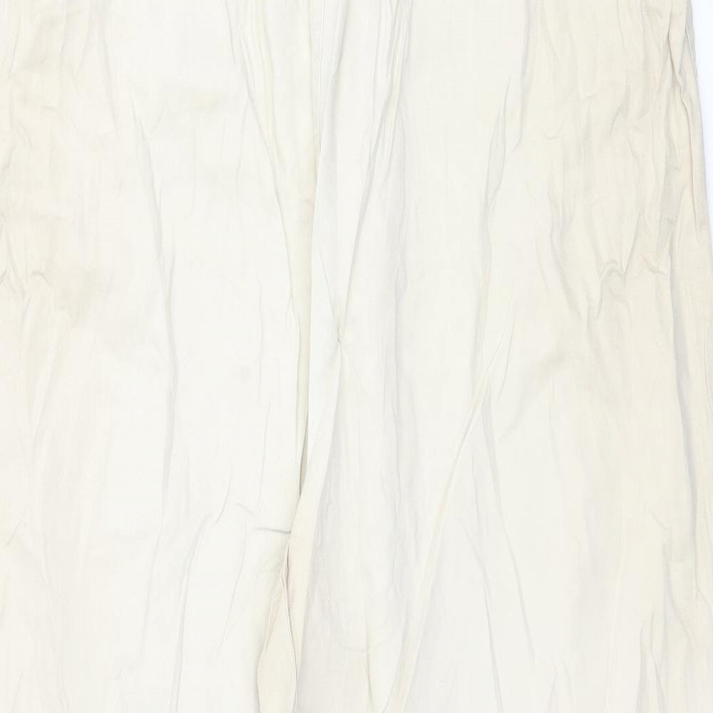 Preworn Womens Beige   Trousers  Size 8 L26 in