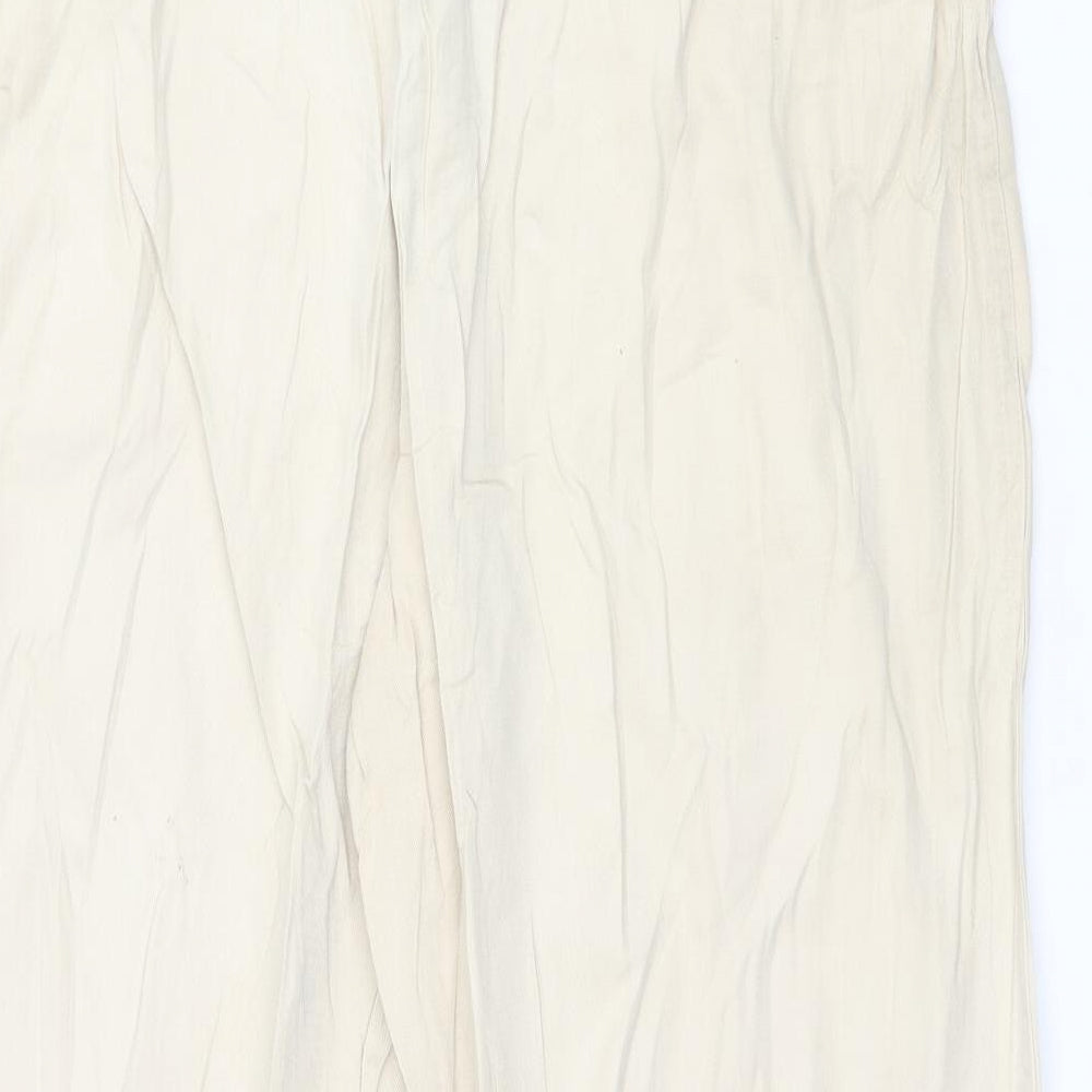 Preworn Womens Beige   Trousers  Size 8 L26 in