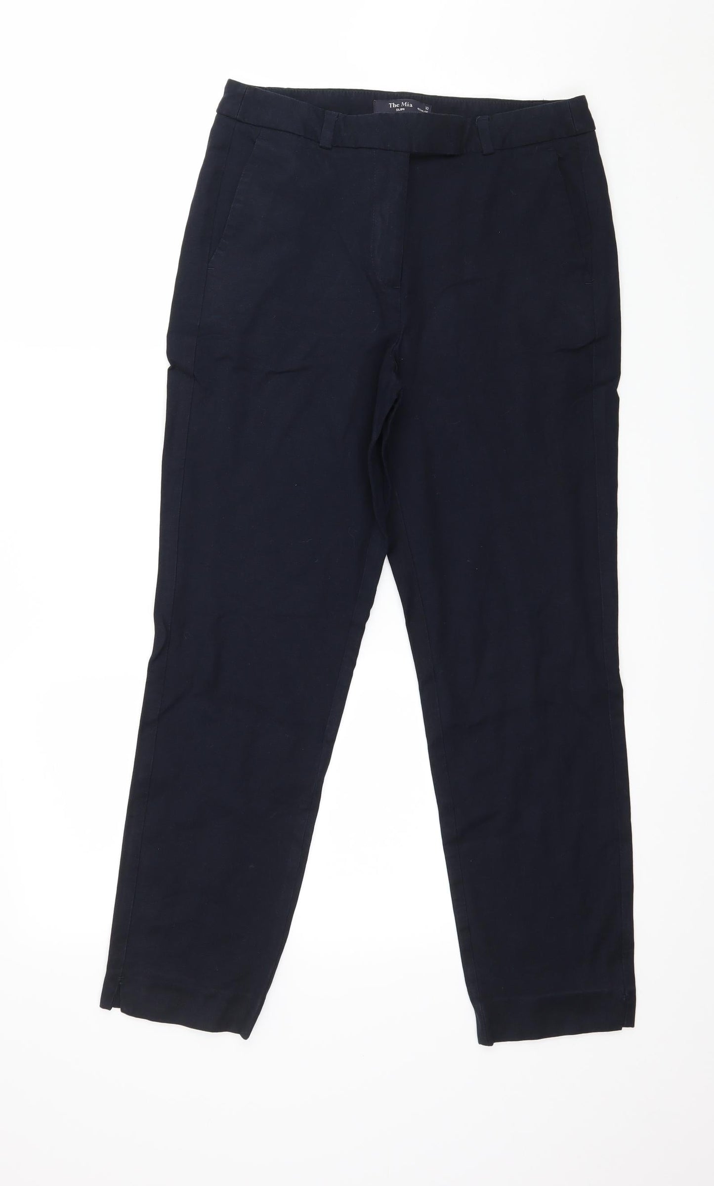 Marks and Spencer Womens Blue   Trousers  Size 10 L26 in