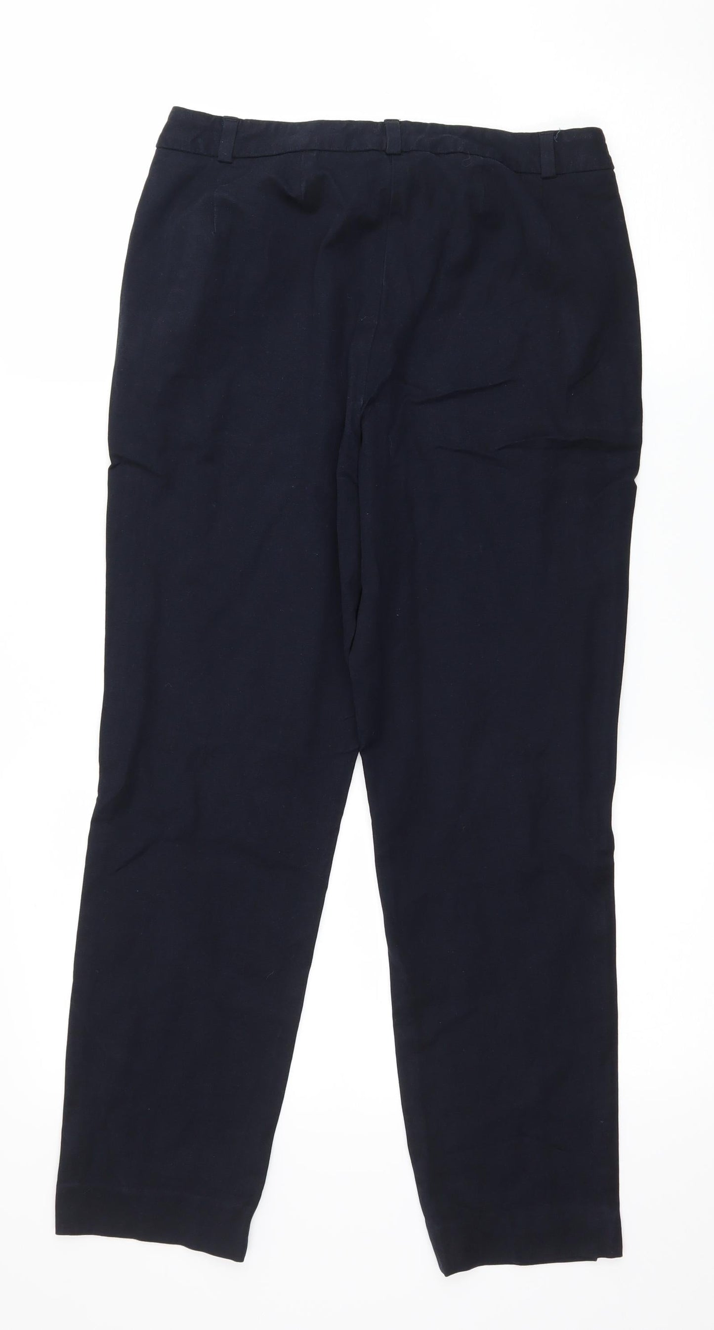 Marks and Spencer Womens Blue   Trousers  Size 10 L26 in