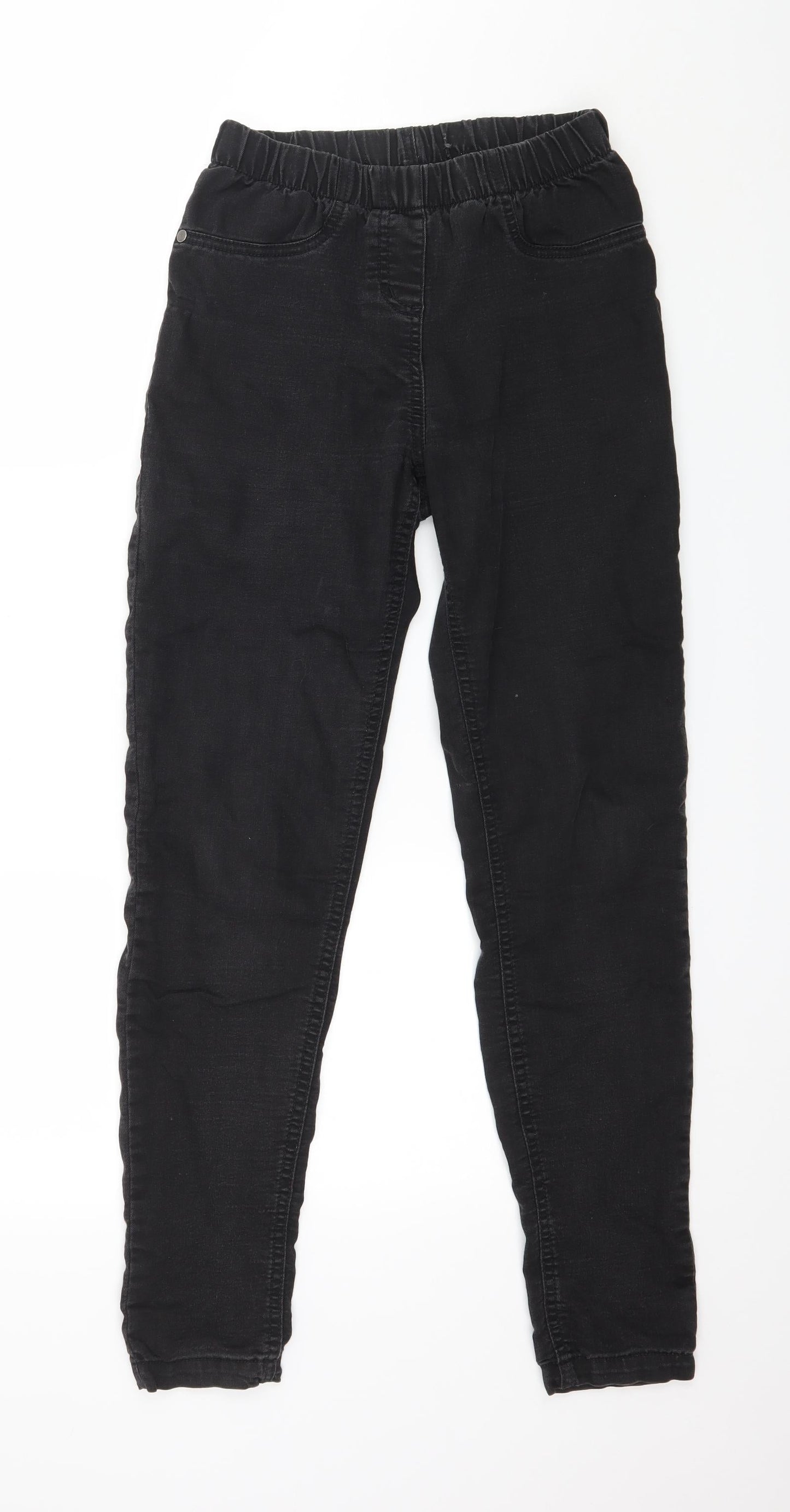 Preworn Womens Black  Denim Jegging Jeans Size 28 in L29 in
