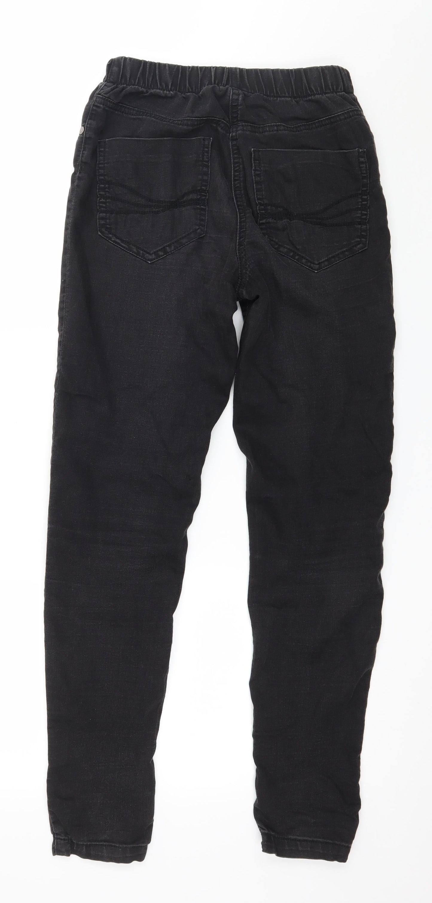 Preworn Womens Black  Denim Jegging Jeans Size 28 in L29 in