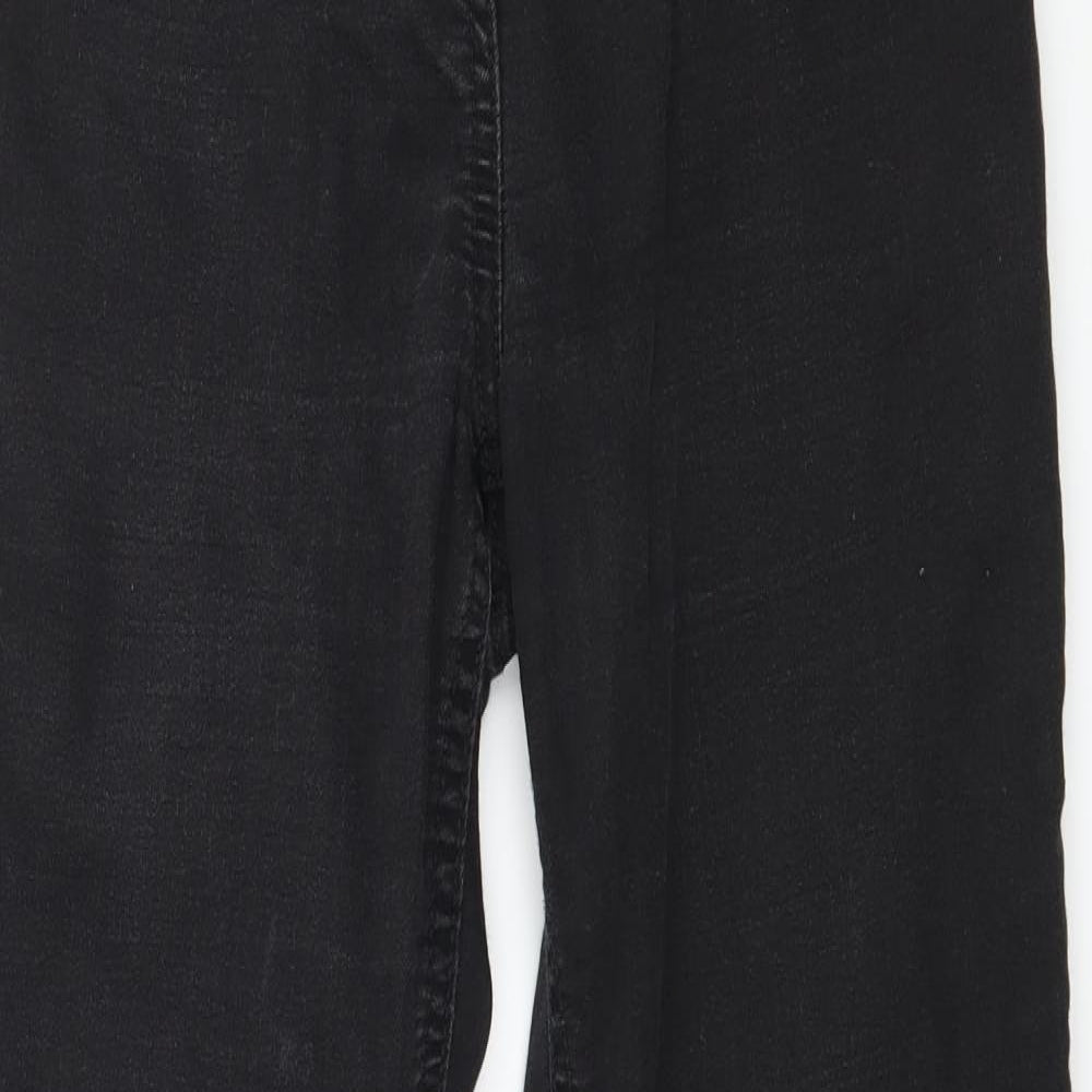 Preworn Womens Black  Denim Jegging Jeans Size 28 in L29 in