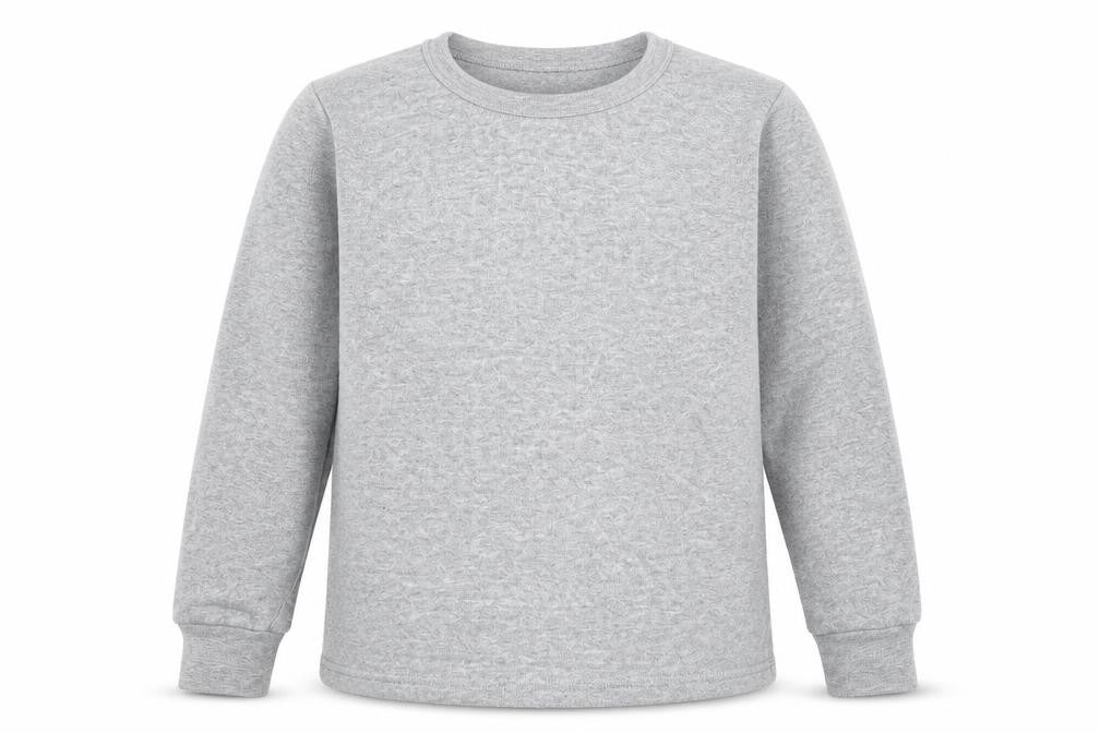 Nanrenshe Boys Grey  Fleece Pullover Sweatshirt Size L