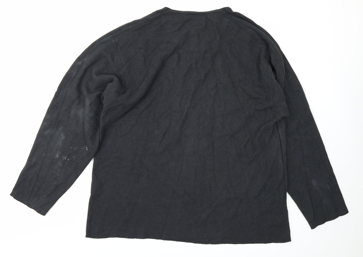 Petroleum Mens Black   Pullover Sweatshirt Size XL