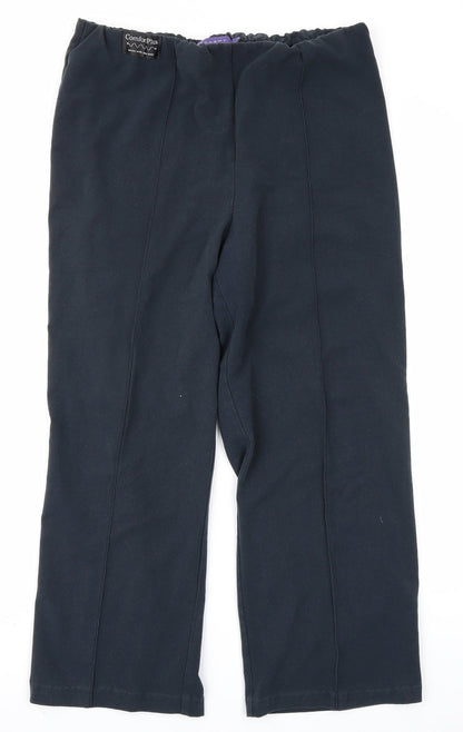 Preloved Autonomy Womens Blue   Trousers  Size 14 L23 in - Front