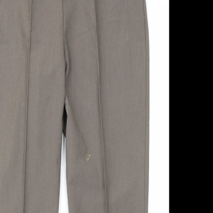 Bonmarché Womens Brown Trousers Size 12 L23 in