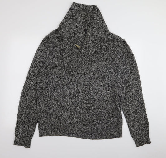 AR red Mens Grey   Pullover Jumper Size L