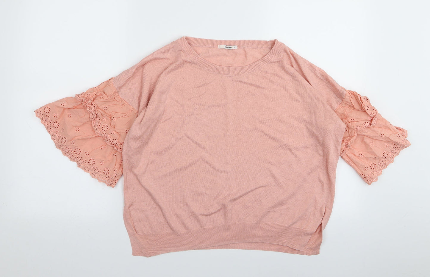 TU Womens Pink   Basic T-Shirt Size 12