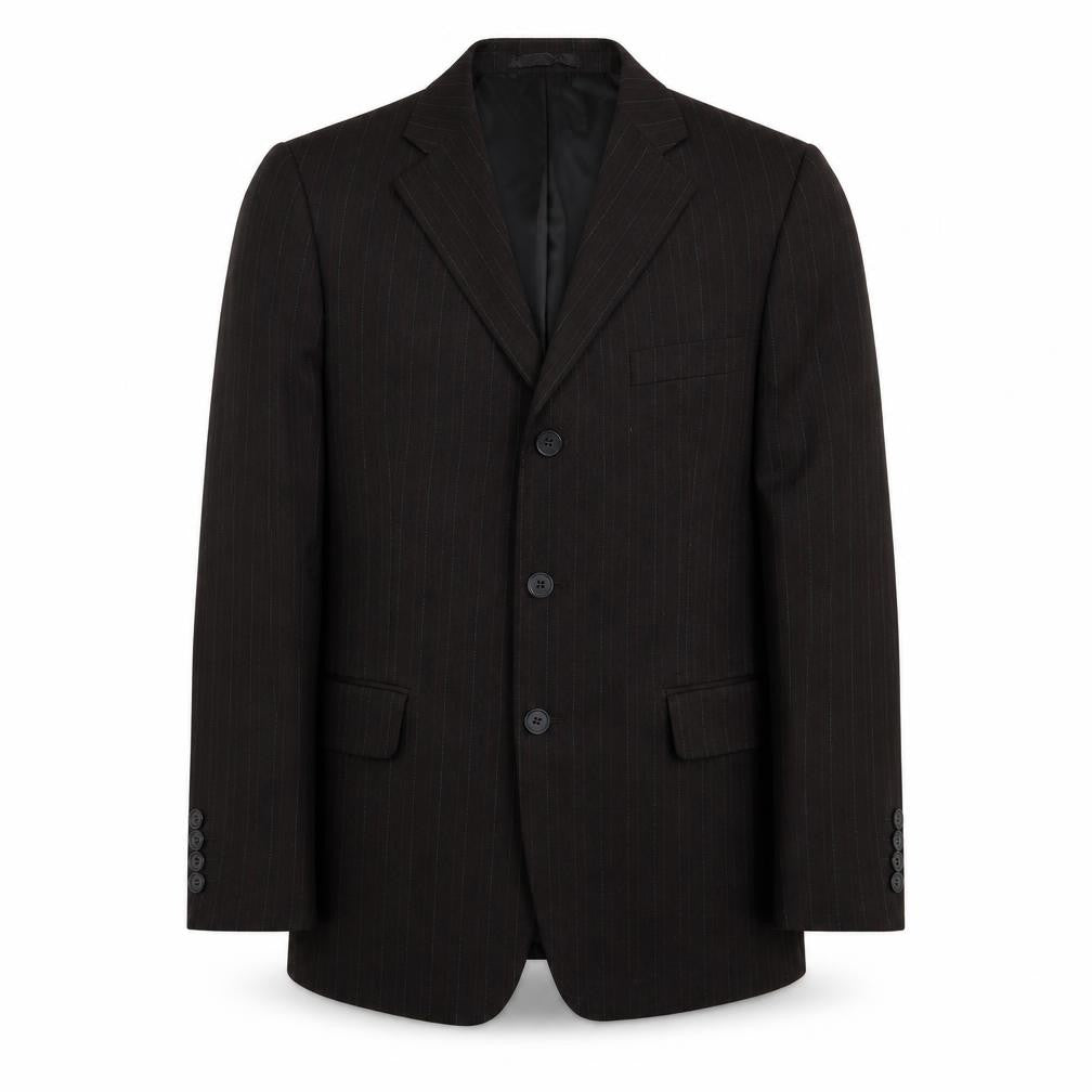Taylor & Wright Mens Brown Striped  Jacket Blazer Size 38