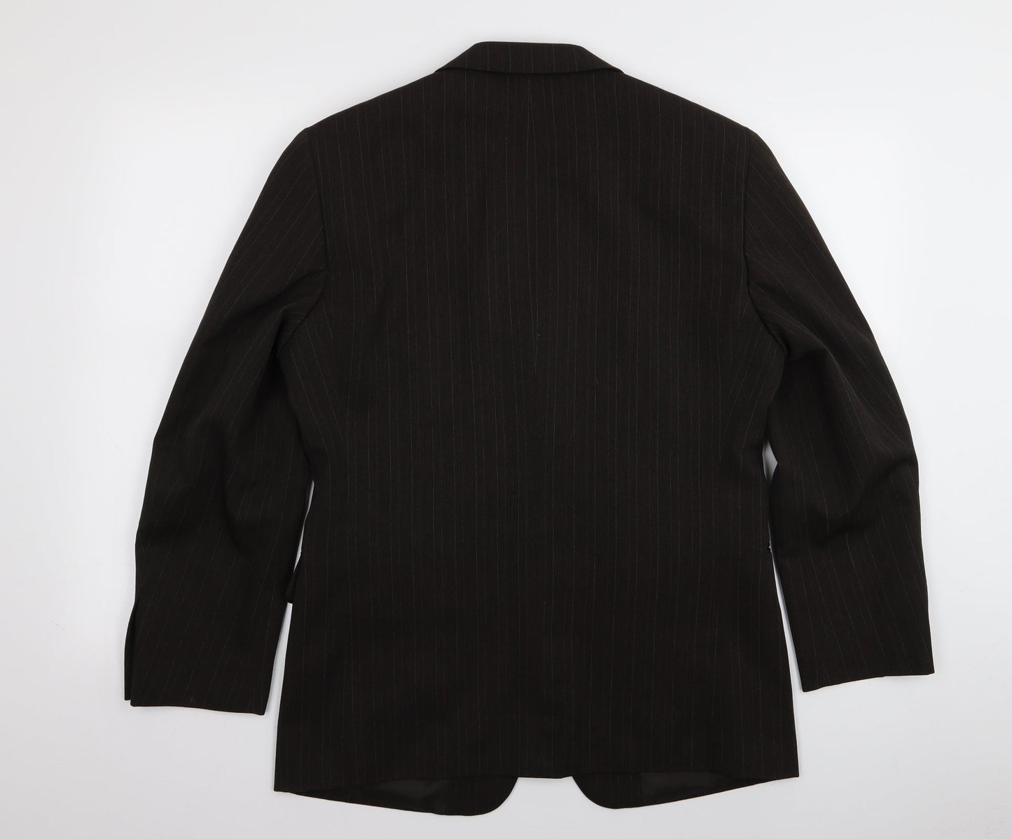 Taylor & Wright Mens Brown Striped  Jacket Blazer Size 38