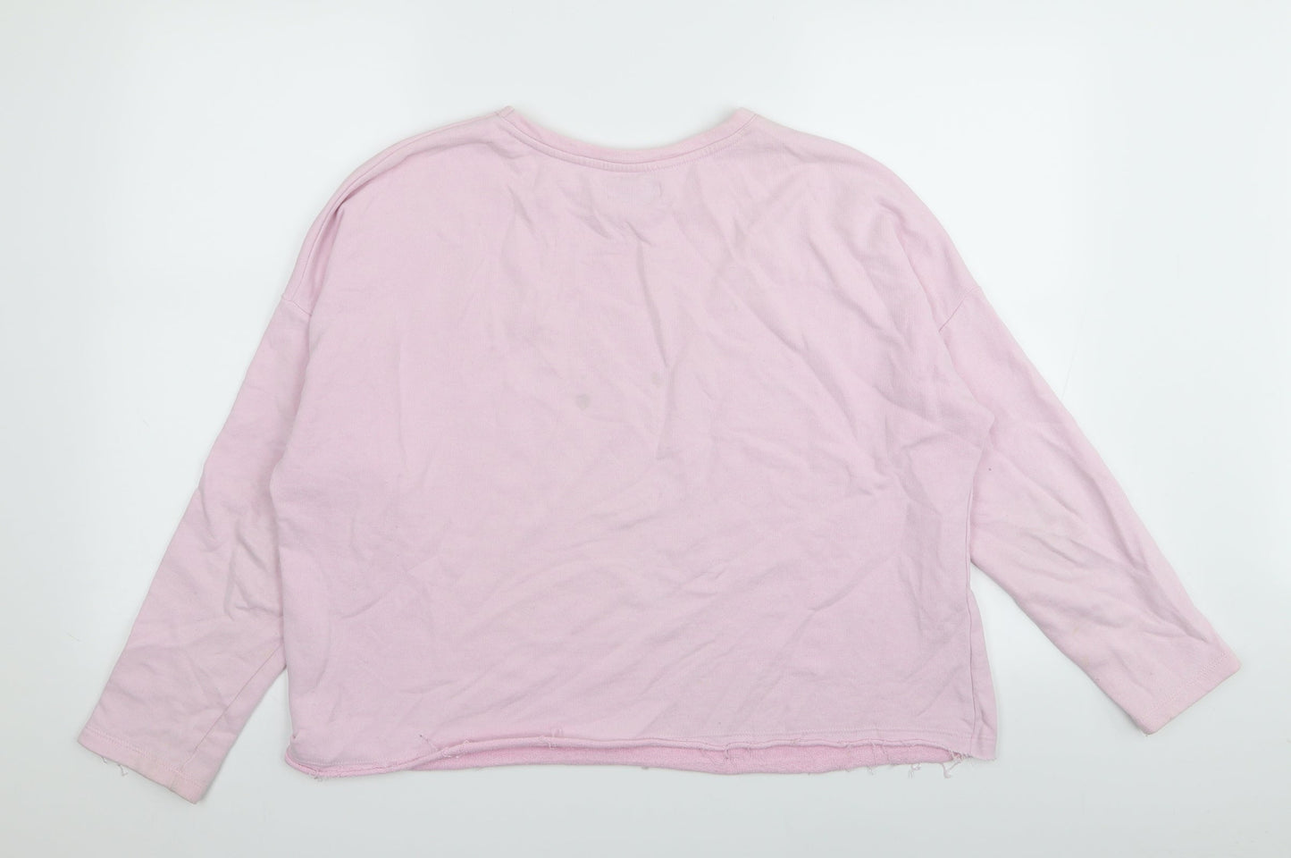 Pull&Bear Womens Pink   Pullover Jumper Size 10